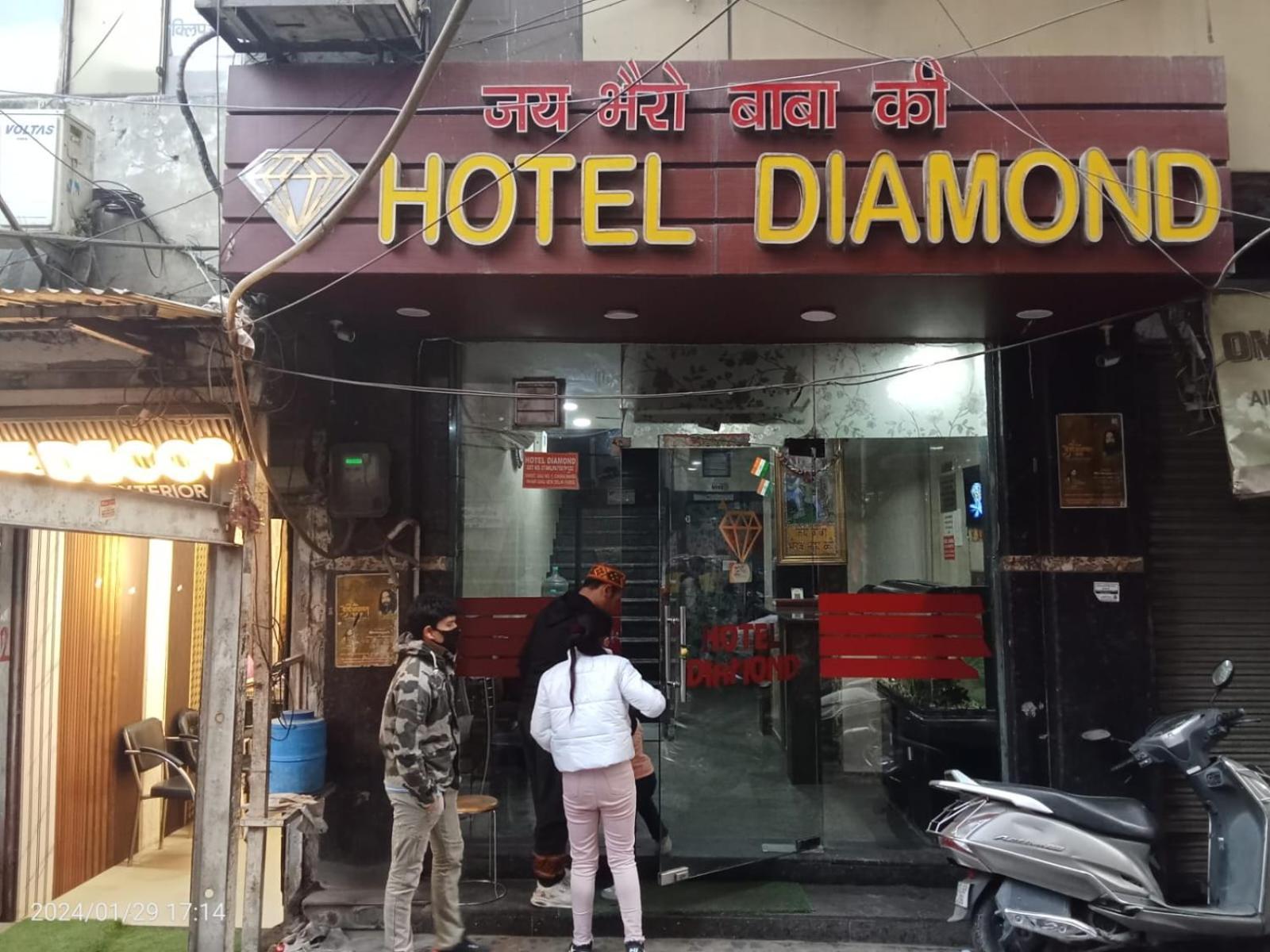 Hotel Diamond Nové Dillí Exteriér fotografie